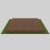 Плитка керамогранитная коричневая  60*60 см