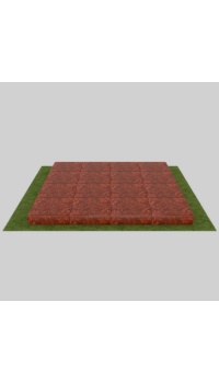 Плитка керамогранитная красная  60*60 см