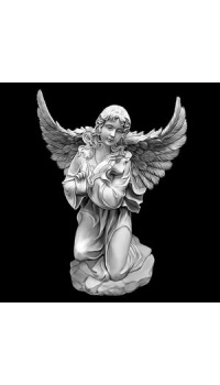 Ангел с распахнутыми крыльями на памятник