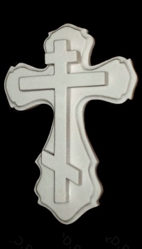 Крест из литиевого мрамора