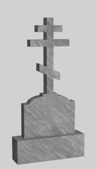 Крест из мрамора с плечами
