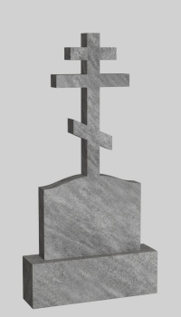 Крест из  мрамора православный