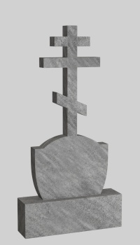 Крест из  мрамора резной