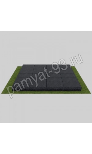 Плитка керамогранитная черная  60*60 см