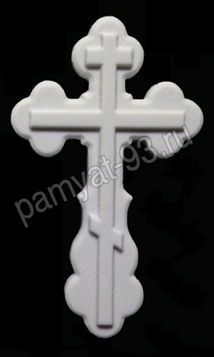 Фигурный крест из литиевого мрамора